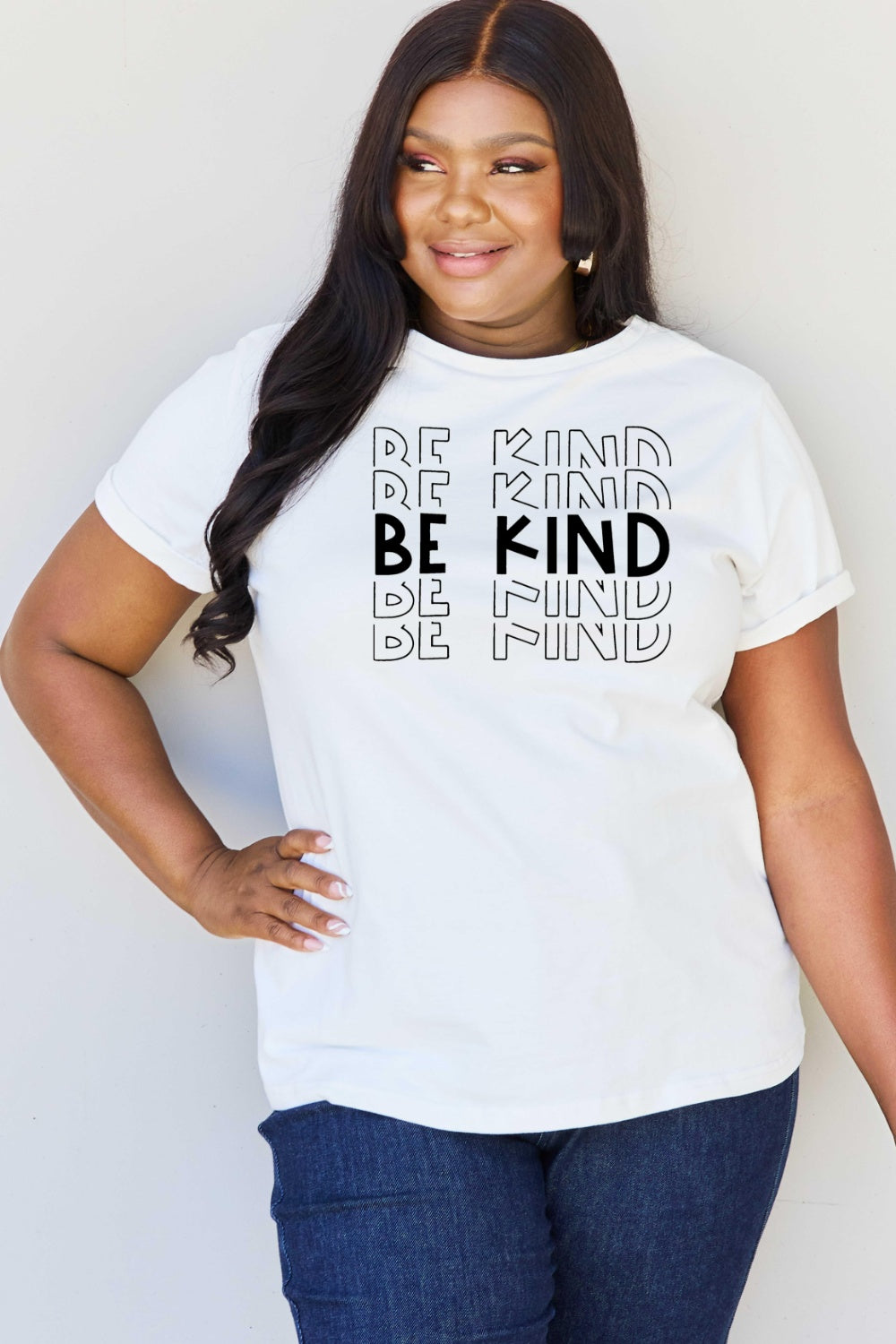 Simply Love Full Size BE KIND Graphic T-Shirt