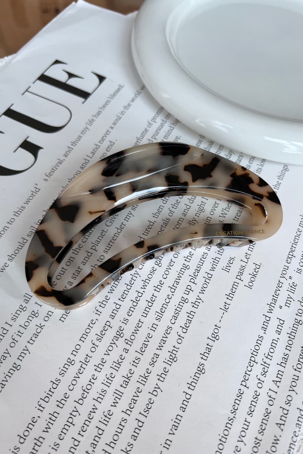 Acetate Hair Claw Clip