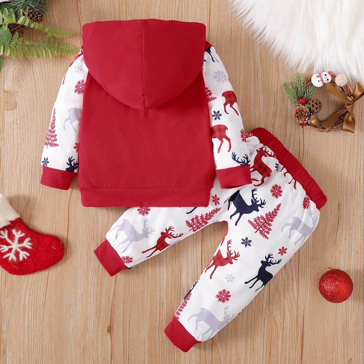 MERRY CHRISTMAS Hoodie and Pants Set