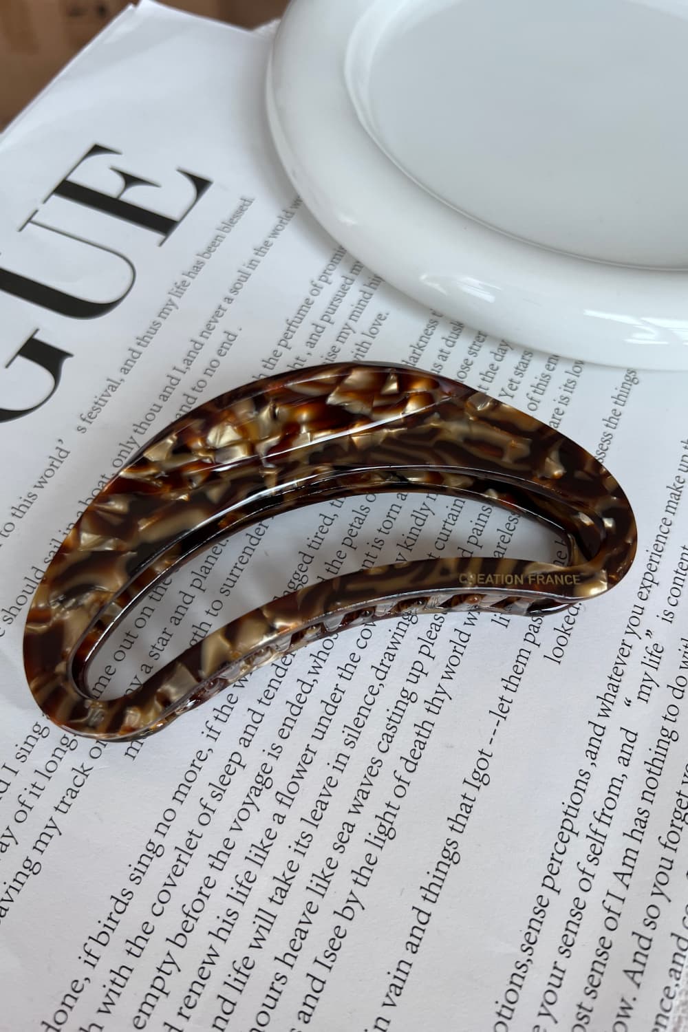 Acetate Hair Claw Clip