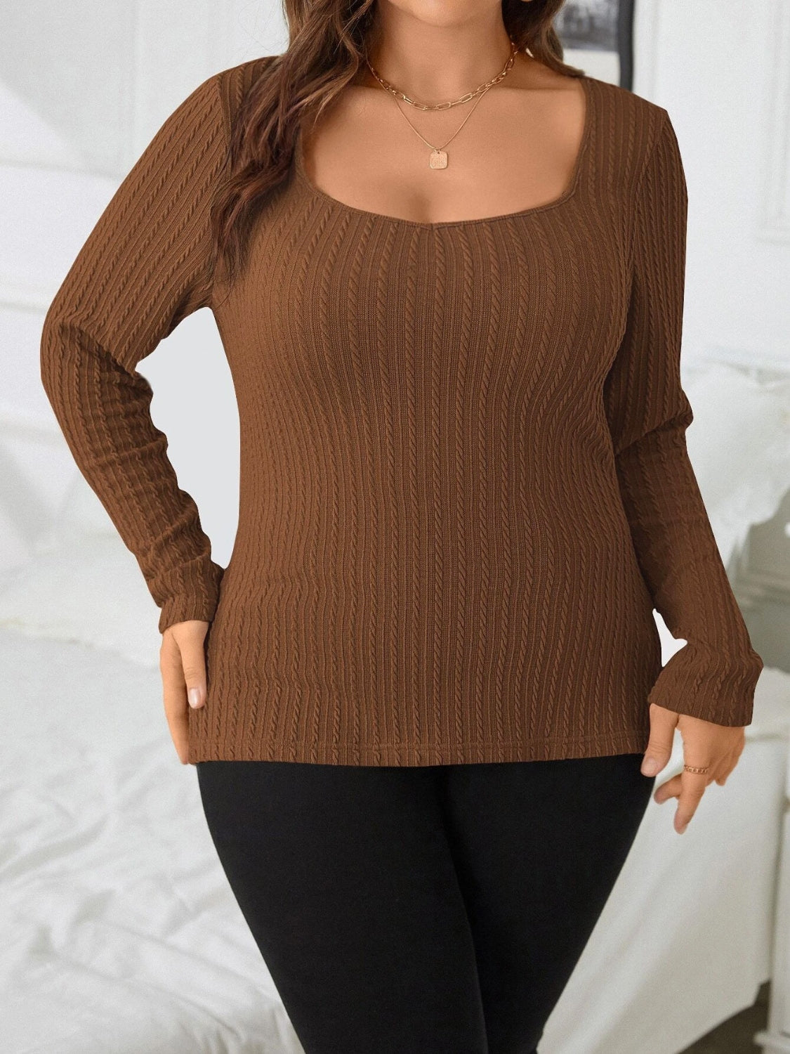 Plus Size Long Sleeve T-Shirt